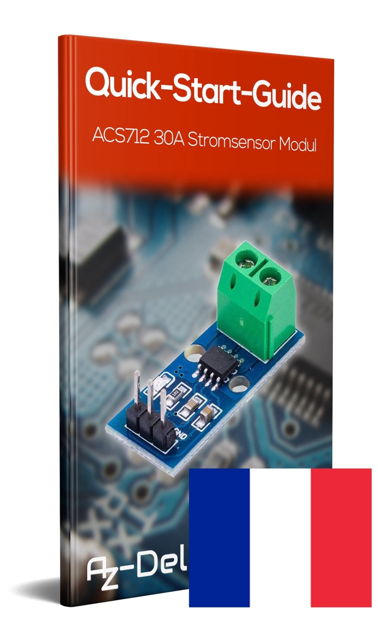 ACS712 30A Ampere Stromsensor Range Modul Current Sensor für Bascom - AZ-Delivery
