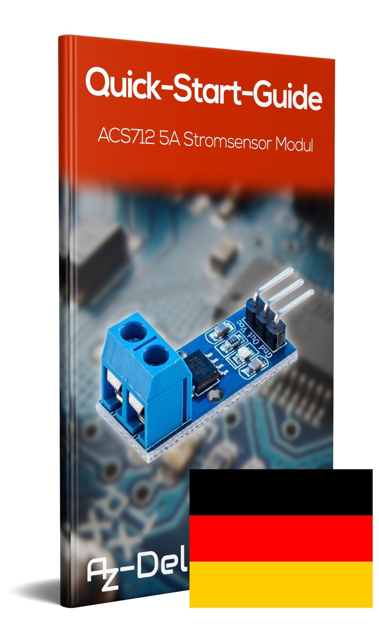 ACS712 Stromsensor 5A Messbereich Range Modul Current Sensor für Bascom - AZ-Delivery