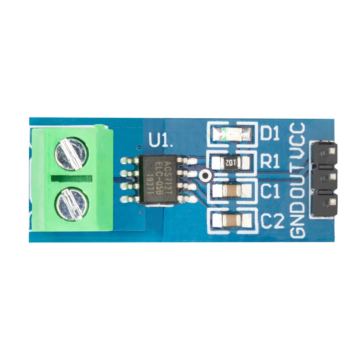 ACS712 Stromsensor 5A Messbereich Range Modul Current Sensor kompatibel mit Arduino - AZ-Delivery
