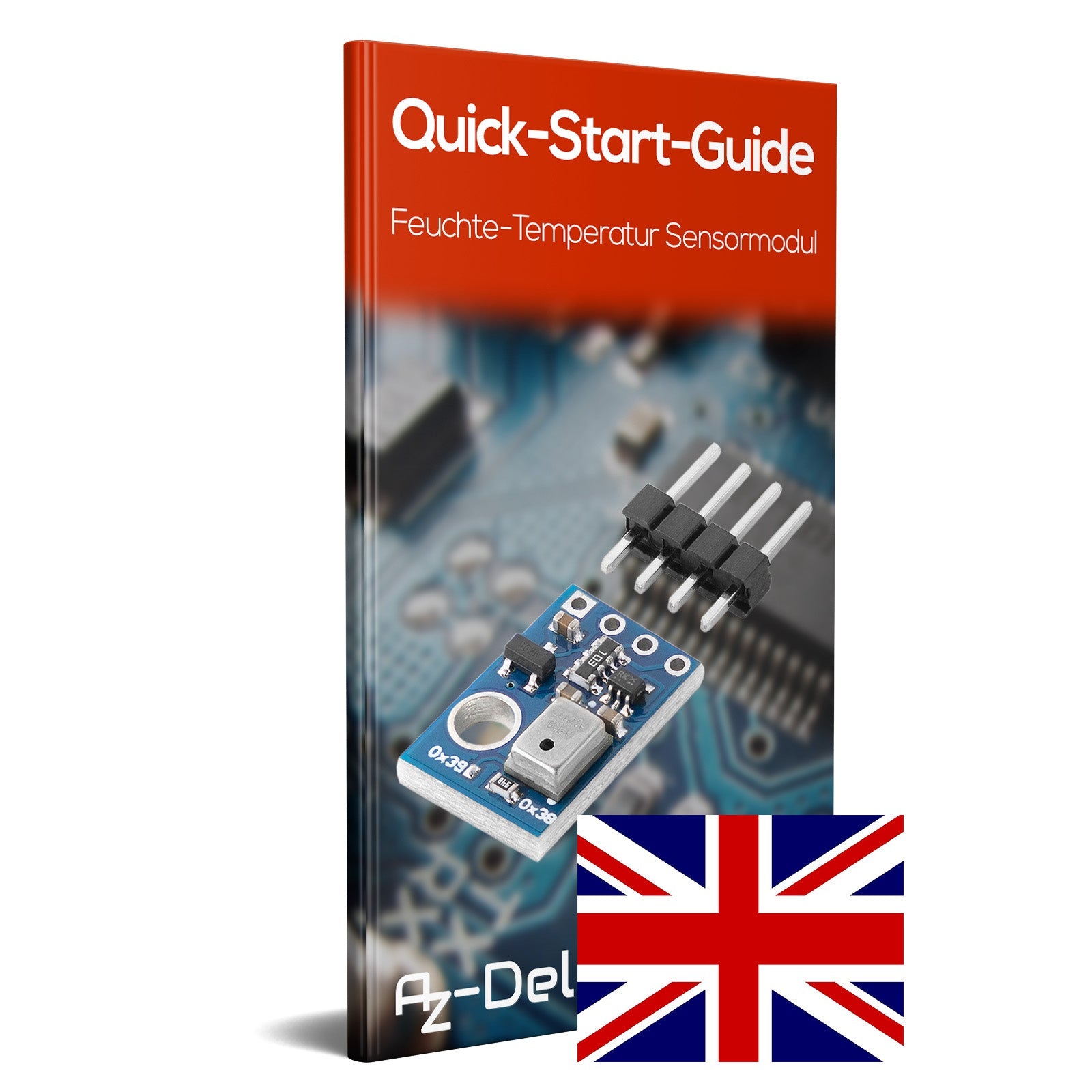 AHT10 Feuchte-Temperatur-Sensormodul Feuchtigkeitssensor Modul zur Temperaturmessung der feuchten Luft - AZ-Delivery