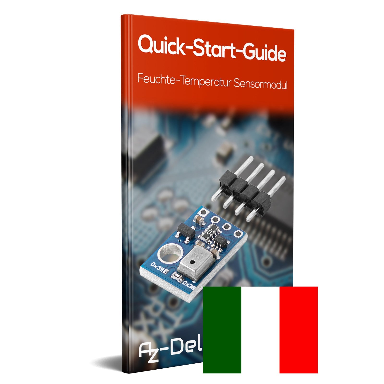 AHT10 Feuchte-Temperatur-Sensormodul Feuchtigkeitssensor Modul zur Temperaturmessung der feuchten Luft - AZ-Delivery