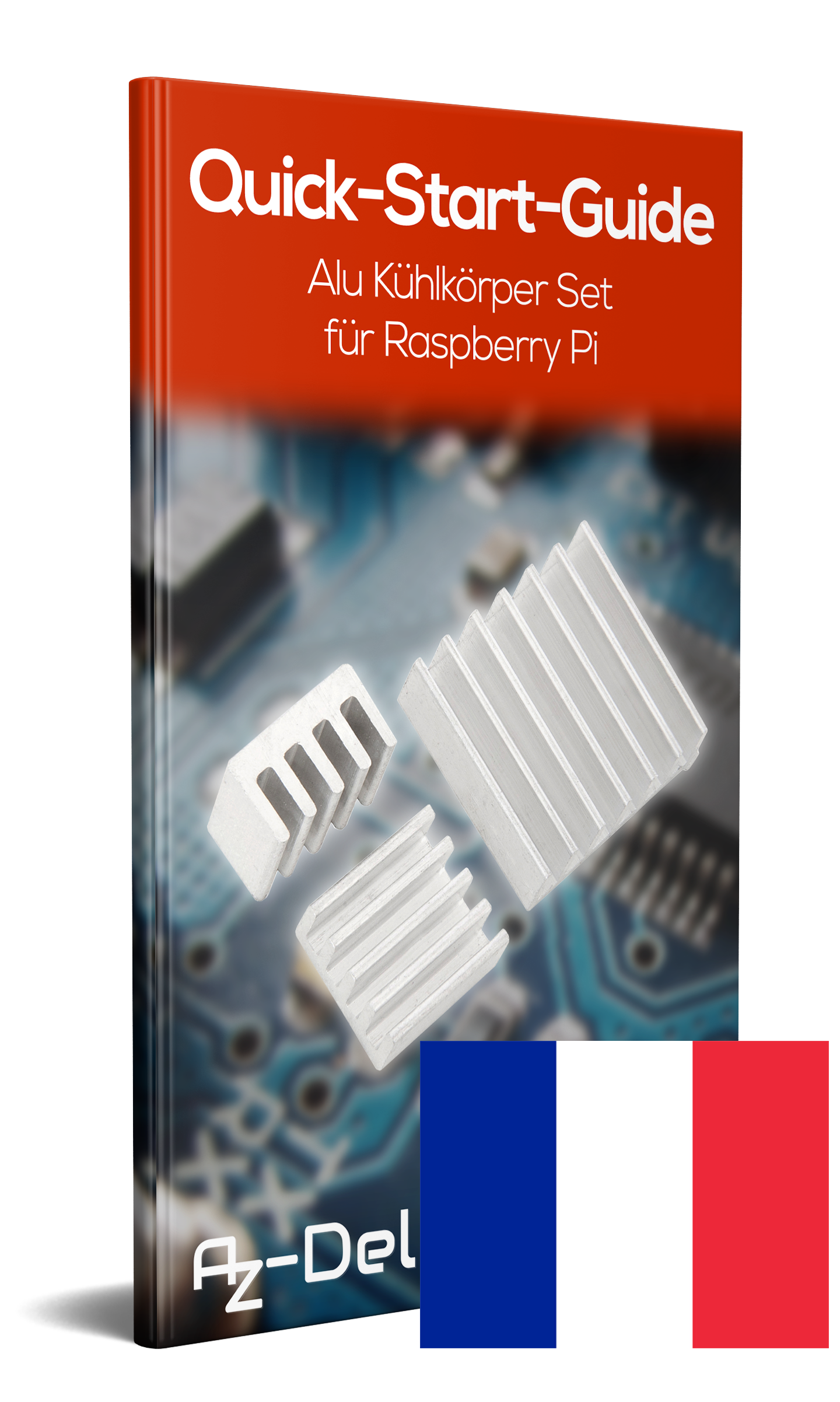 Aluminium koellichaam voor Raspberry Pi
