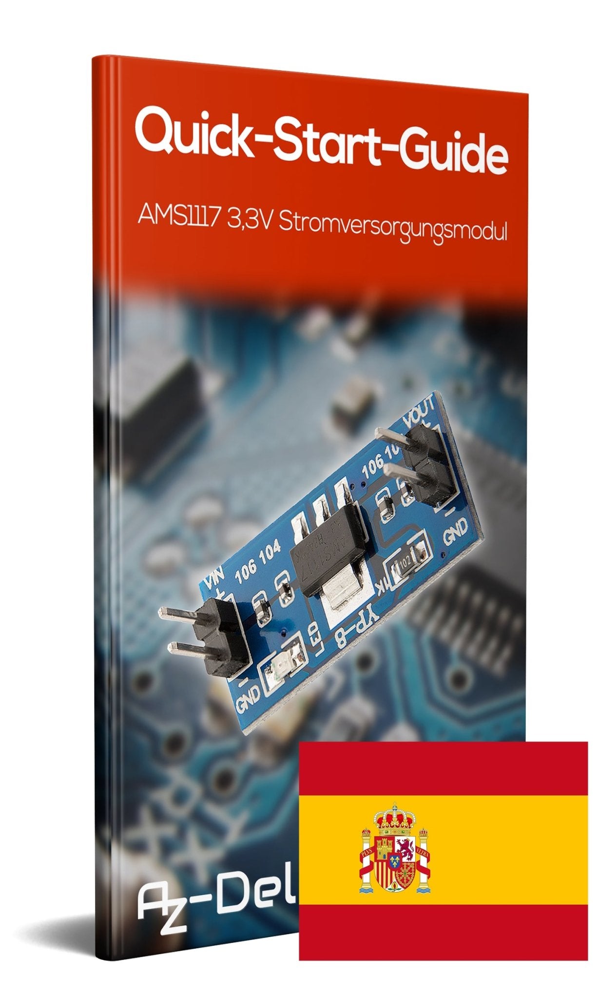 AMS1117 3,3V Stromversorgungsmodul für Raspberry Pi - AZ-Delivery