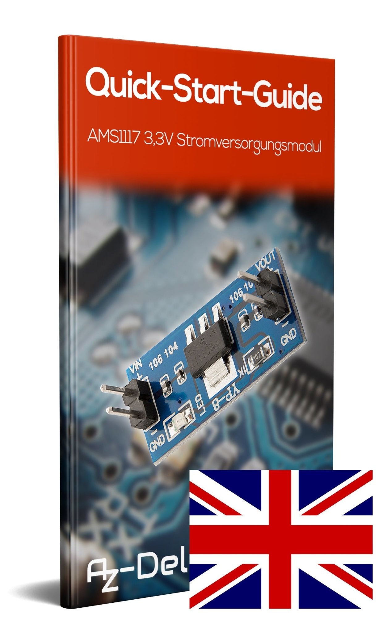 AMS1117 3,3V Stromversorgungsmodul für Raspberry Pi - AZ-Delivery