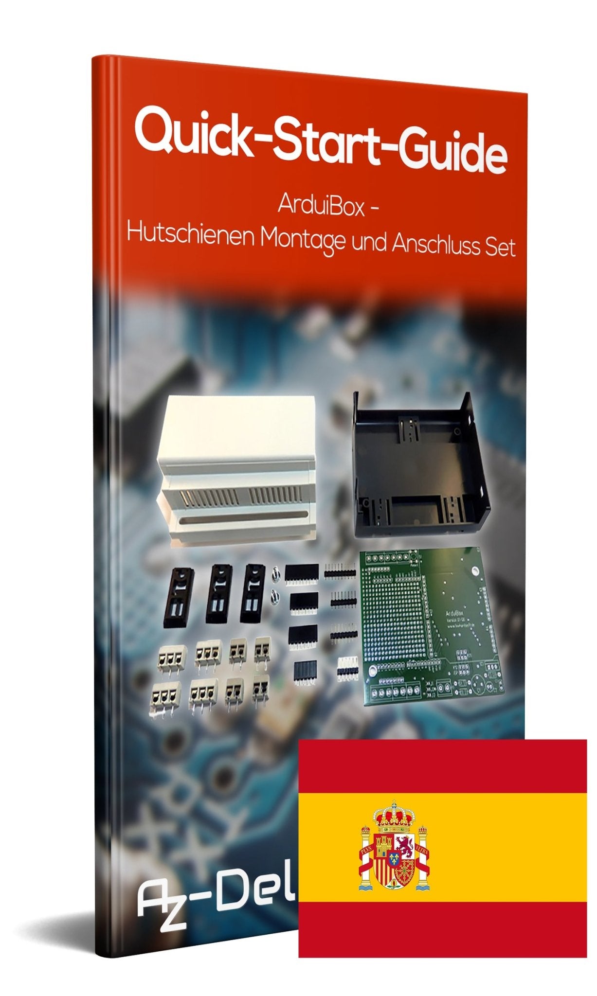 ArduiBox - Hutschienen Montage- und Anschluss Set - AZ-Delivery