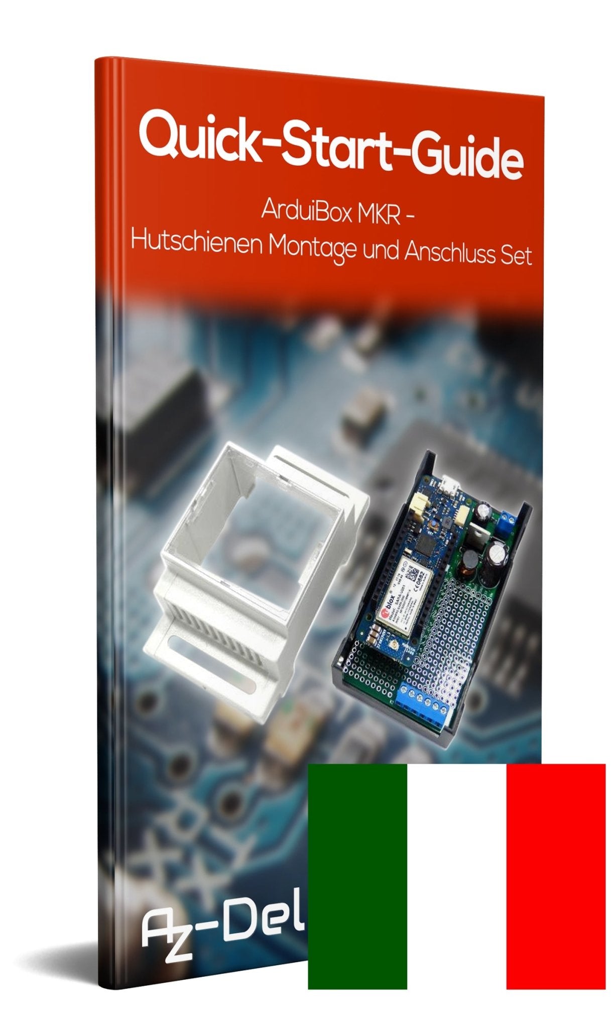 ArduiBox MKR - Hutschienen Montage- und Anschluss Set - AZ-Delivery