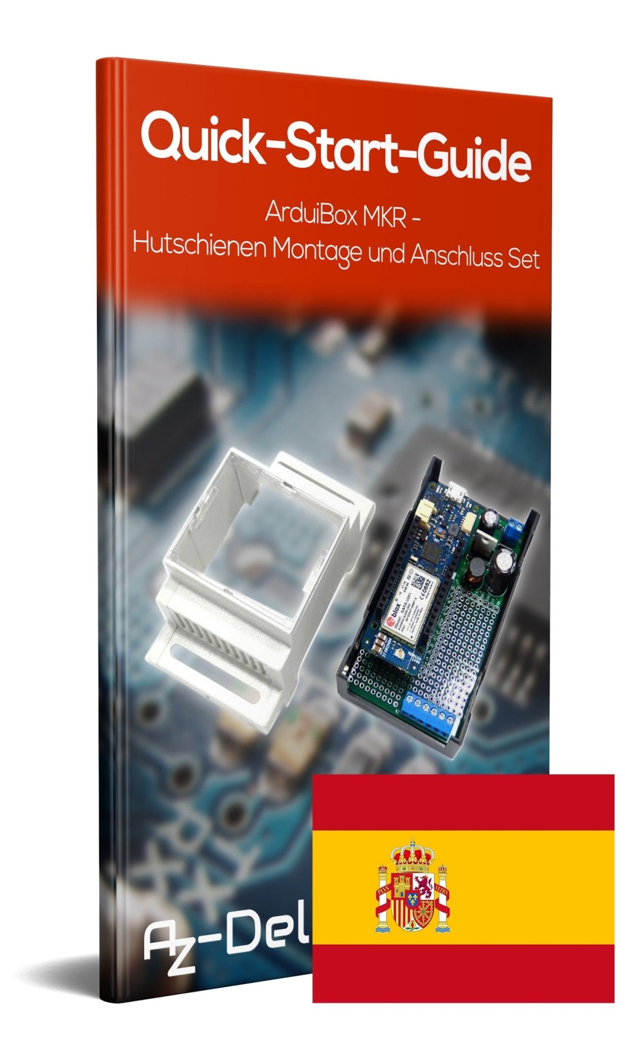 ArduiBox MKR - Hutschienen Montage- und Anschluss Set - AZ-Delivery