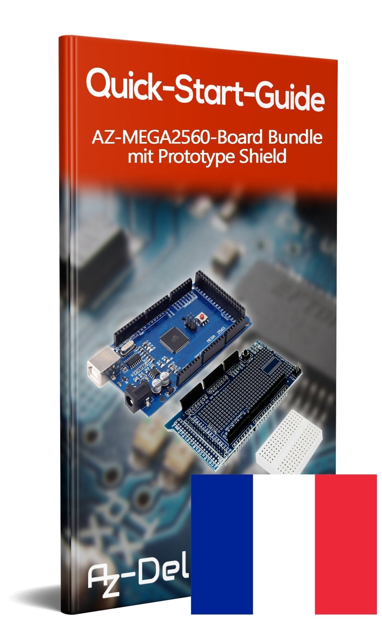 AZ-MEGA2560-Board Bundle mit Prototype Shield für AZ-MEGA2560-Board - AZ-Delivery