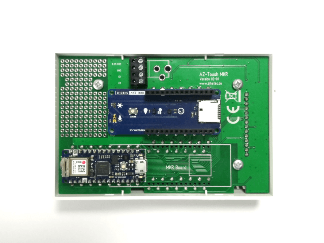 AZ-Touch Wandgehäuseset mit Touchscreen kompatibel mit Arduino MKR - AZ-Delivery