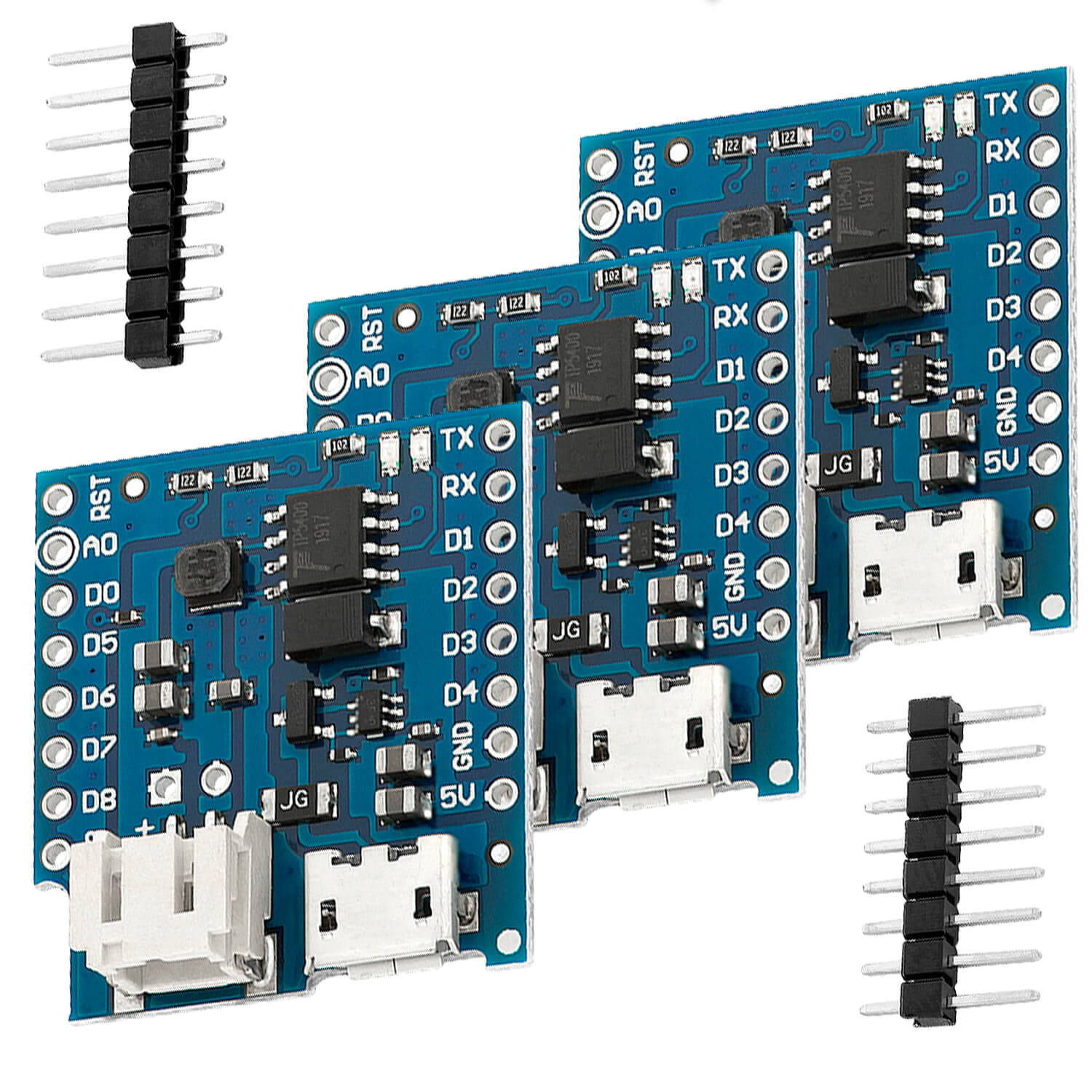 Batterie Shield für Lithium Batterien für D1 Mini - AZ-Delivery