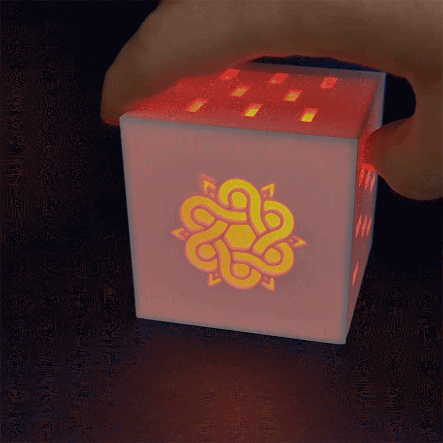 Bunter LED Würfel - LED Ring per Gyroskop und ESP32 steuern - AZ-Delivery