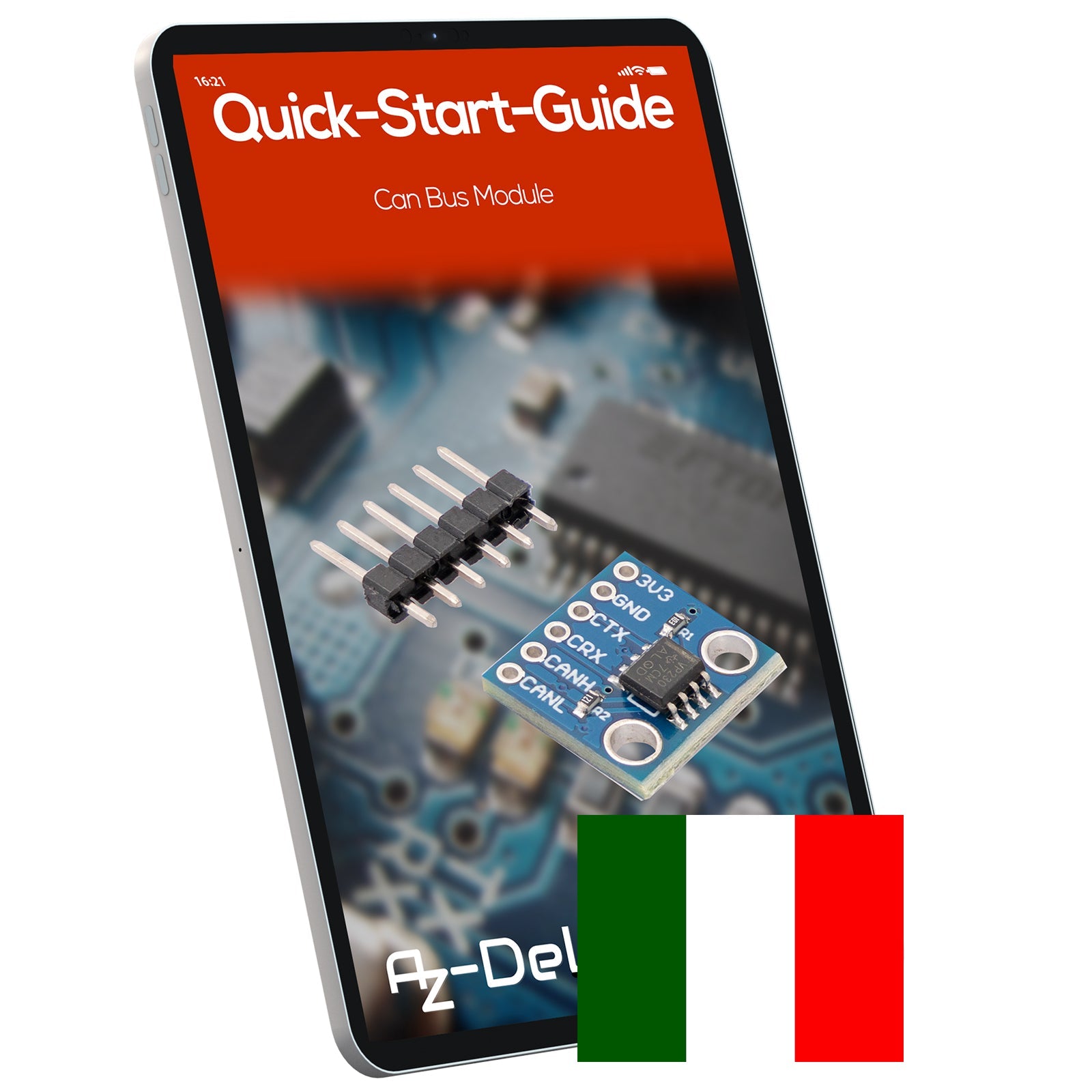 CAN-Bus-Transceiver-Breakout-Board | kompatibel mit ISO 11898-2 Physical Layer Standard - AZ-Delivery