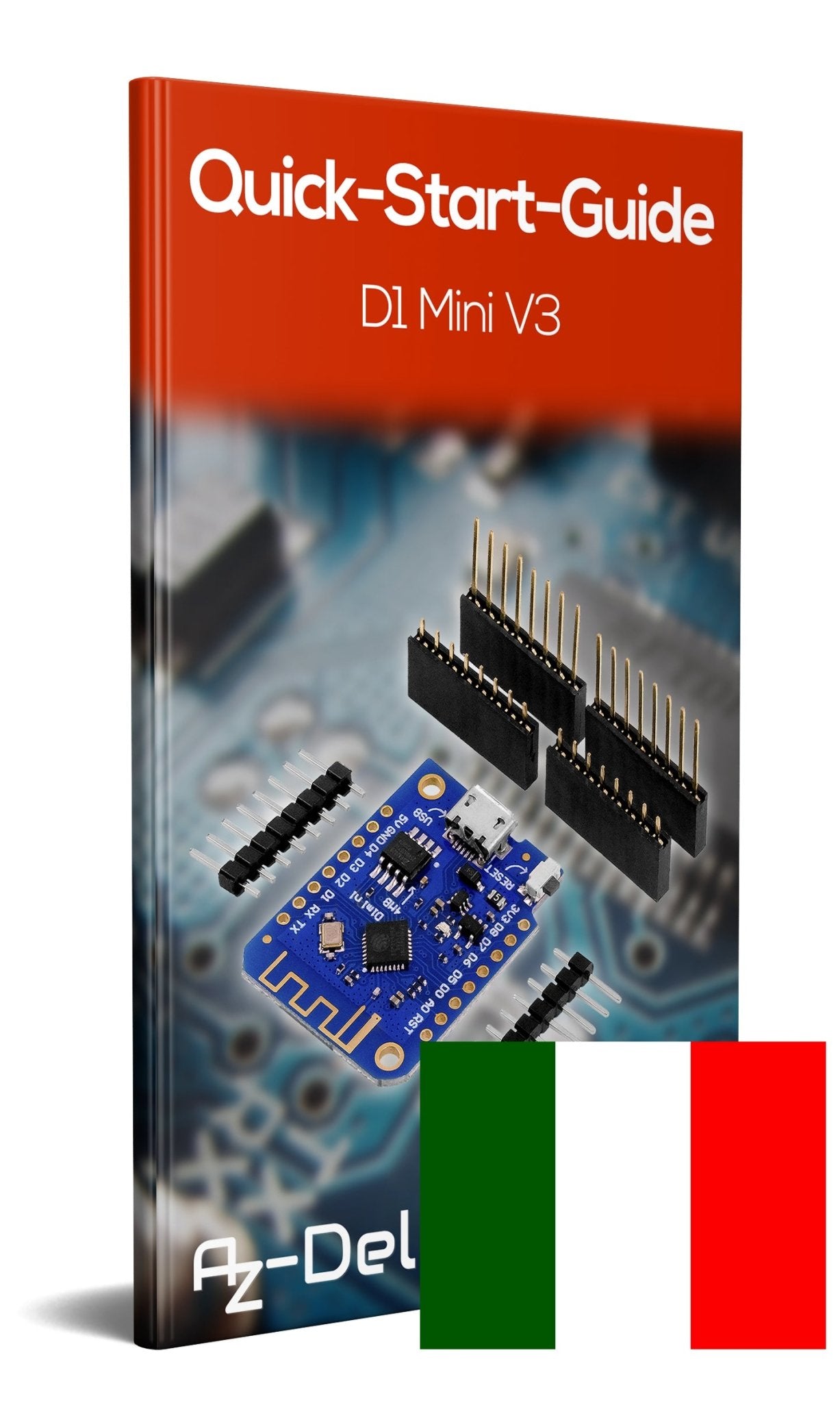 D1 Mini V3 NodeMCU mit ESP8266-12F WLAN Modul - AZ-Delivery