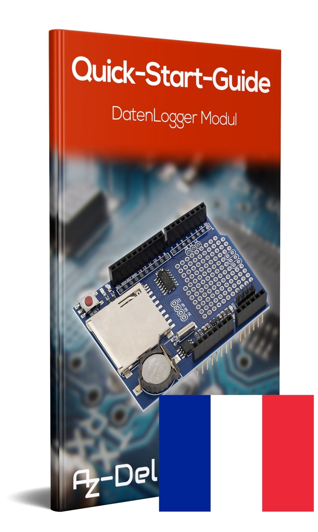 DatenLogger Modul Data Recorder Shield - AZ-Delivery
