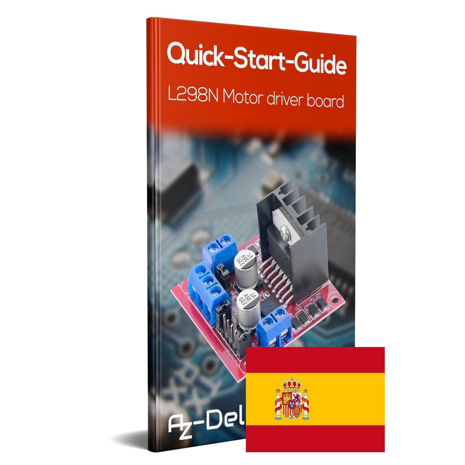 Doppel H-Brücke DC Motor Controller Board Modul AZ-L298N | kompatibel mit Arduino - AZ-Delivery