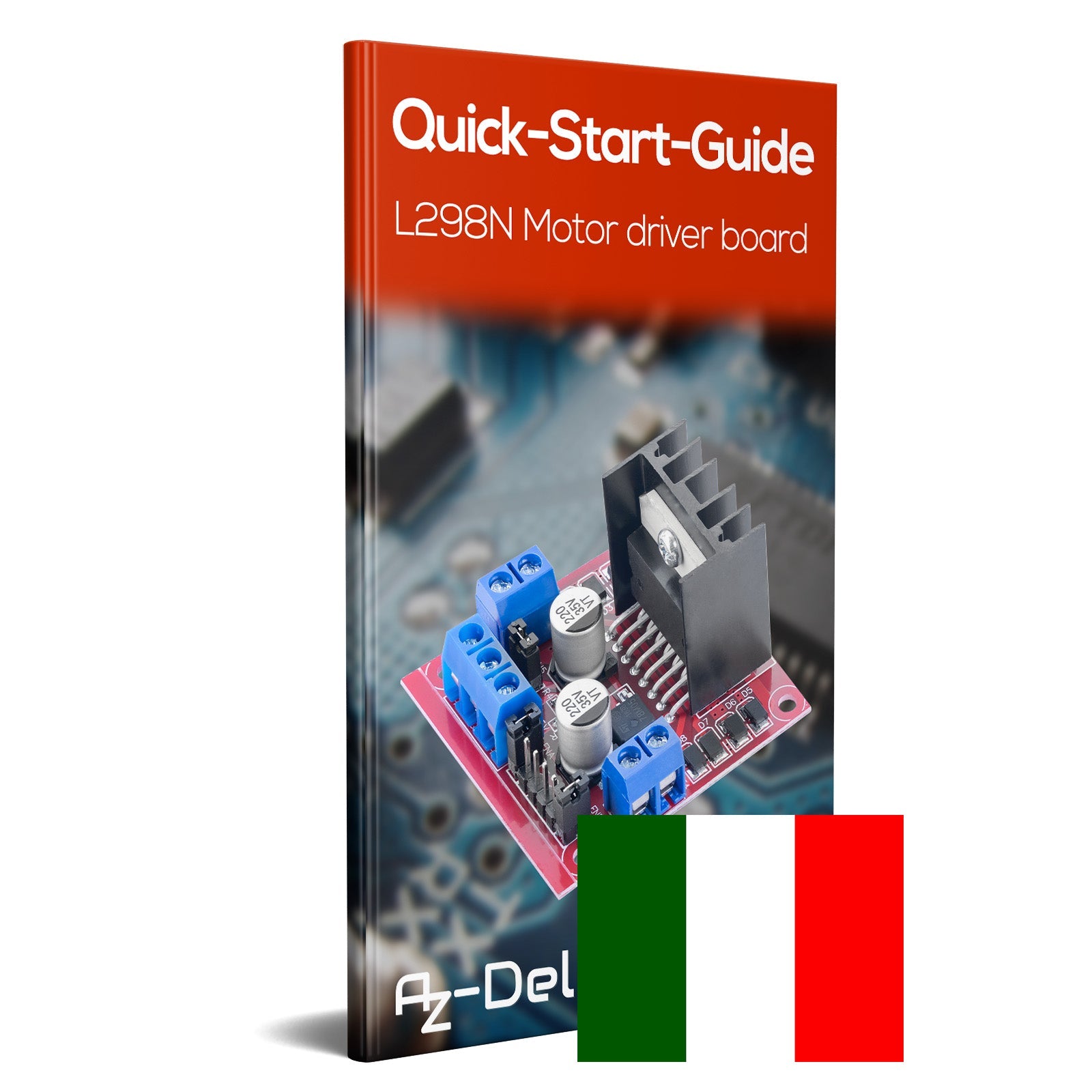 Doppel H-Brücke DC Motor Controller Board Modul AZ-L298N | kompatibel mit Arduino - AZ-Delivery