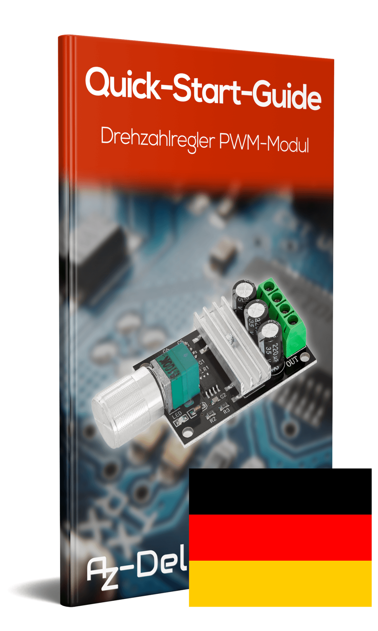 Drehzahlregler PWM-Modul DC Motor Geschwindigkeit Schalter - AZ-Delivery