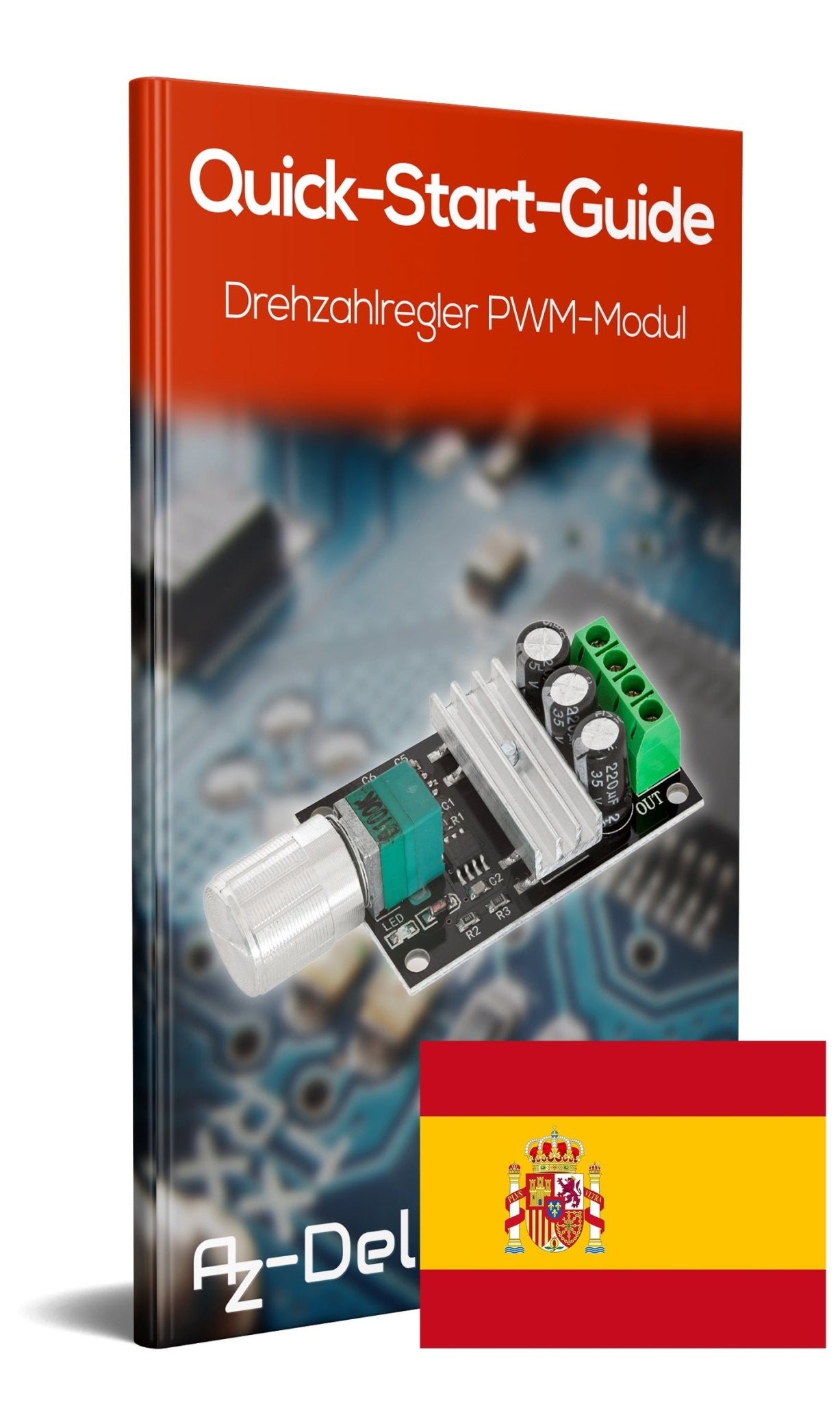 Drehzahlregler PWM-Modul DC Motor Geschwindigkeit Schalter - AZ-Delivery