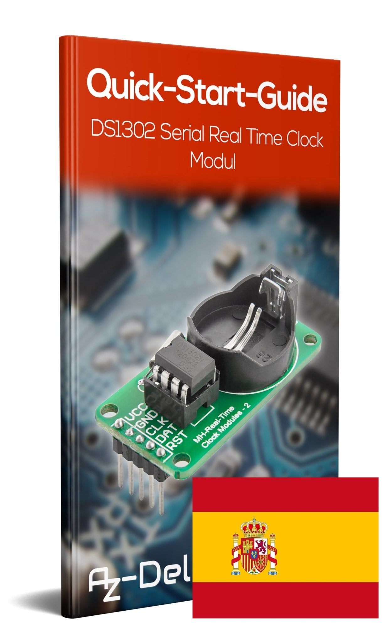 DS1302 Serial Real Time Clock RTC Echtzeituhr Clock Modul für Raspberry PI - AZ-Delivery