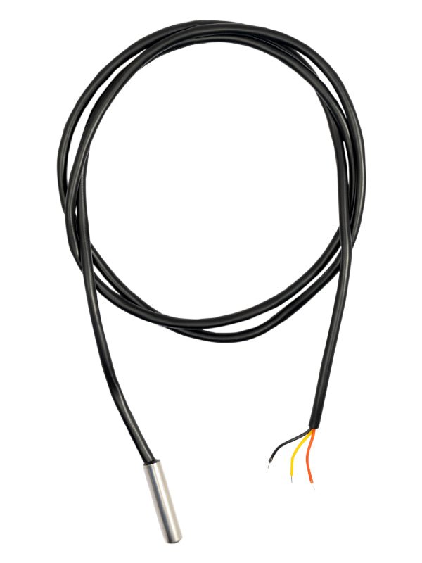 DS18B20 1M Kabel digitaler Edelstahl Temperatursensor ohne Schrumpfschlauch, kompatibel mit Arduino und Raspberry Pi - AZ-Delivery