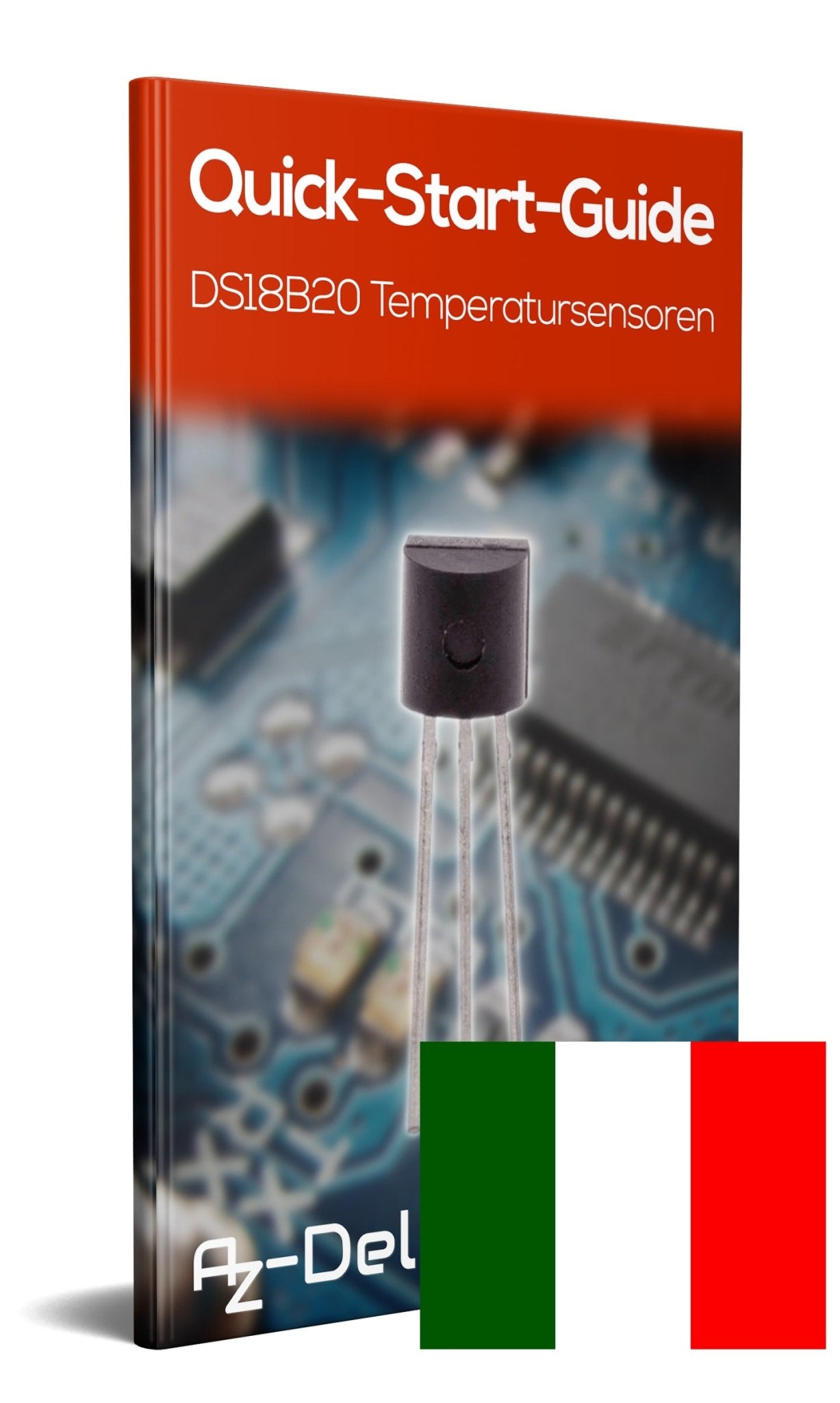 DS18B20 digitaler Temperatursensor TO92-55°C - +125°C - AZ-Delivery