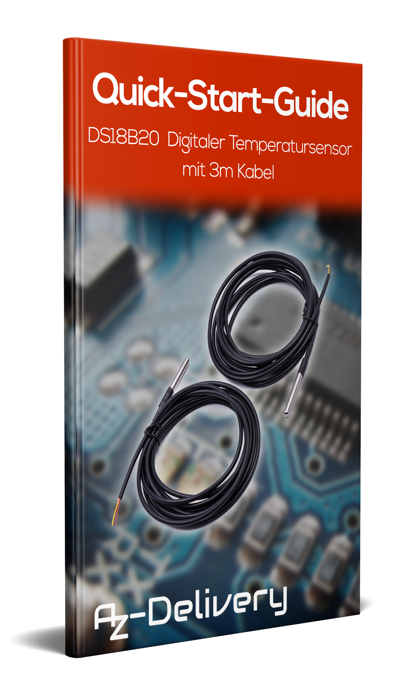 3M Kabel DS18B20 digitaler Edelstahl Temperatursensor Temperaturfühler, wasserdicht - ebook