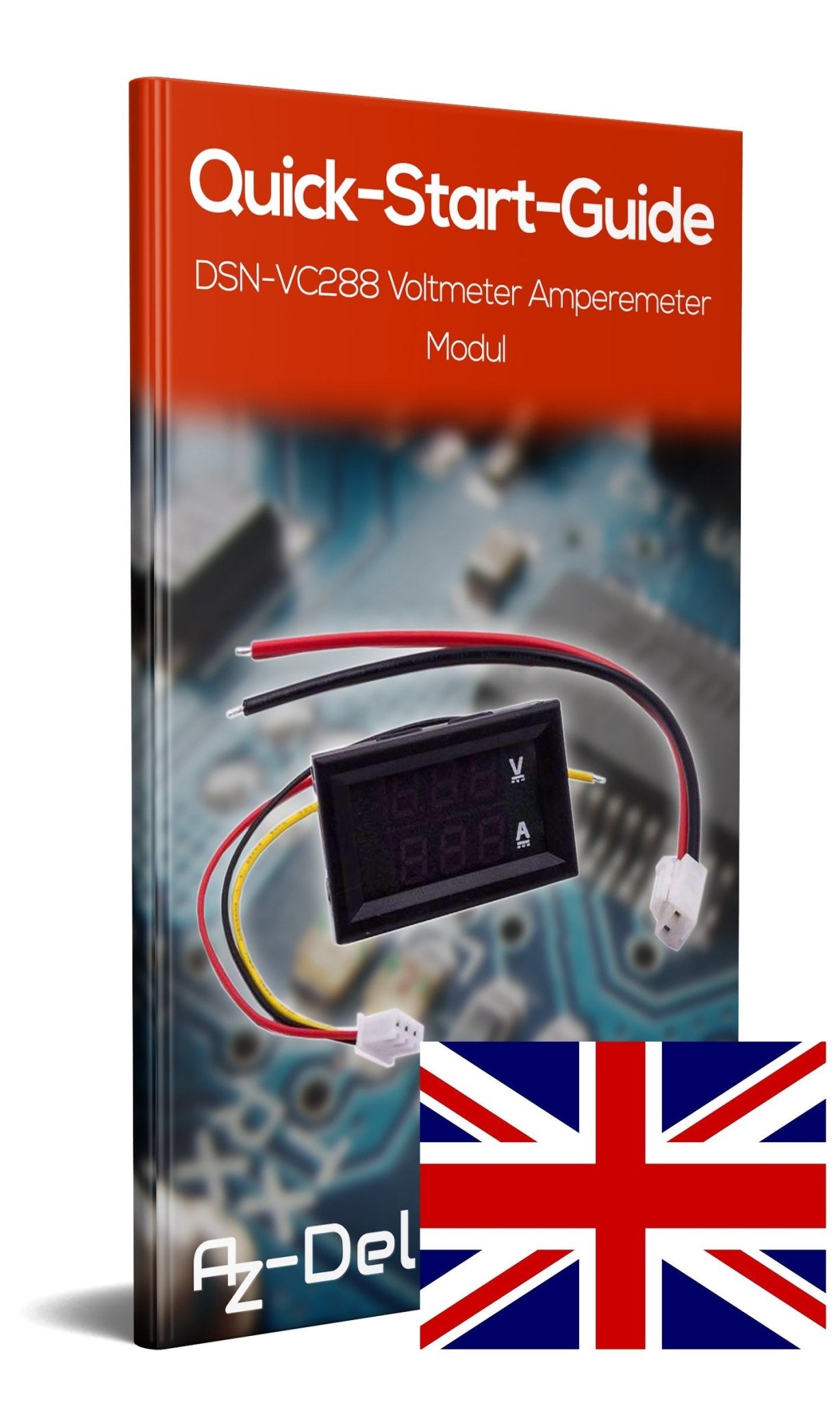 DSN-VC288 Voltmeter Amperemeter Modul mit LED Display für Raspberry Pi - AZ-Delivery