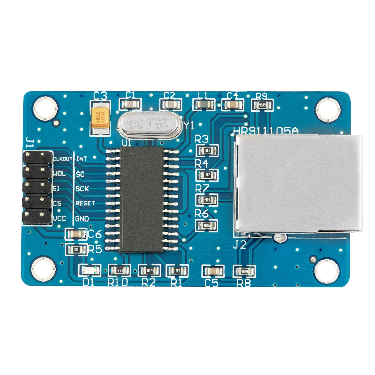 ENC28J60 Ethernet Shield LAN Netzwerk Modul kompatibel mit Arduino - AZ-Delivery