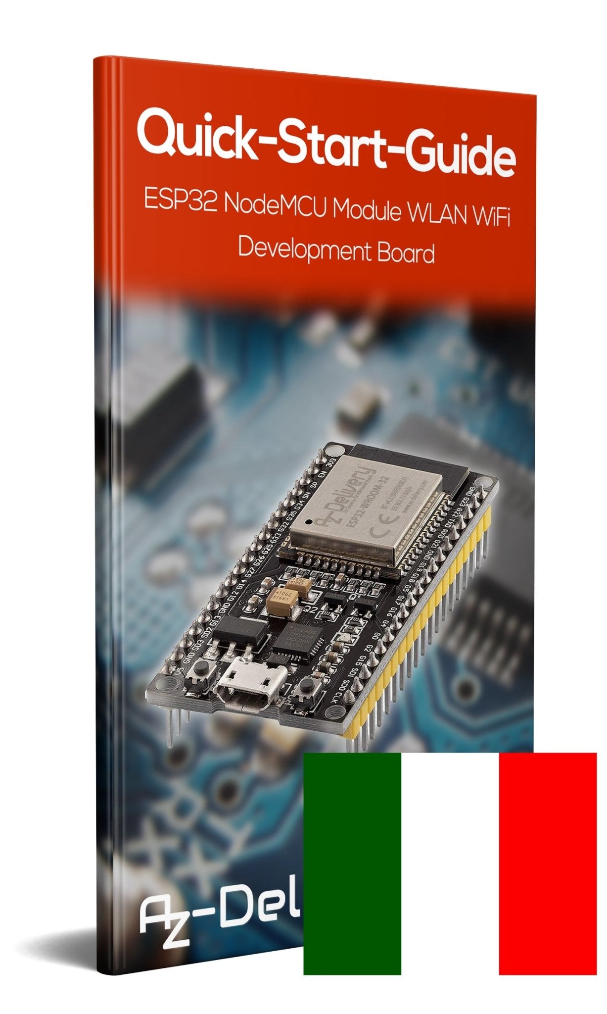 ESP32 NodeMCU Module WLAN WiFi Development Board mit CP2102 (Nachfolgermodell zum ESP8266) - AZ-Delivery
