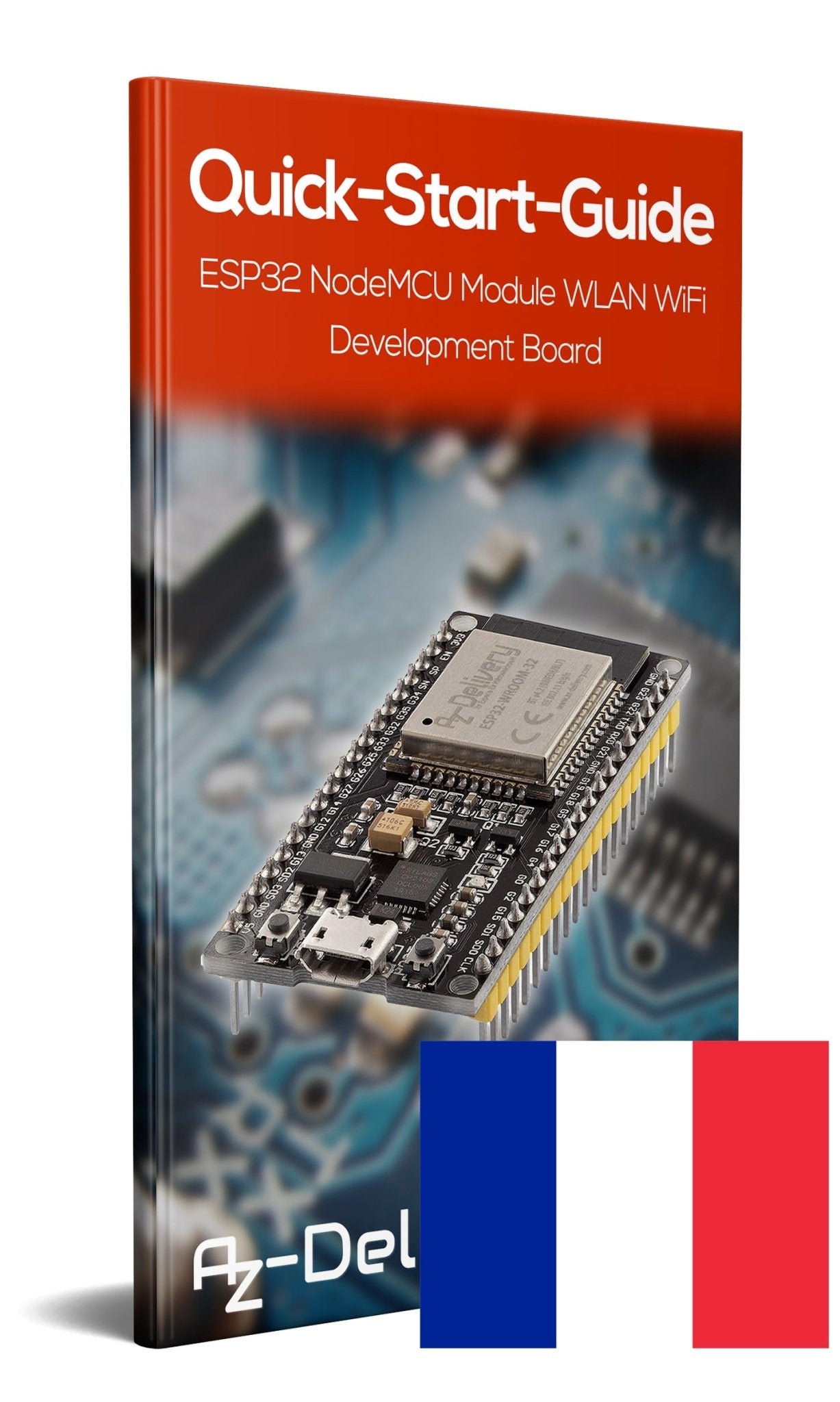 ESP32 NodeMCU Module WLAN WiFi Development Board mit CP2102 (Nachfolgermodell zum ESP8266) - AZ-Delivery
