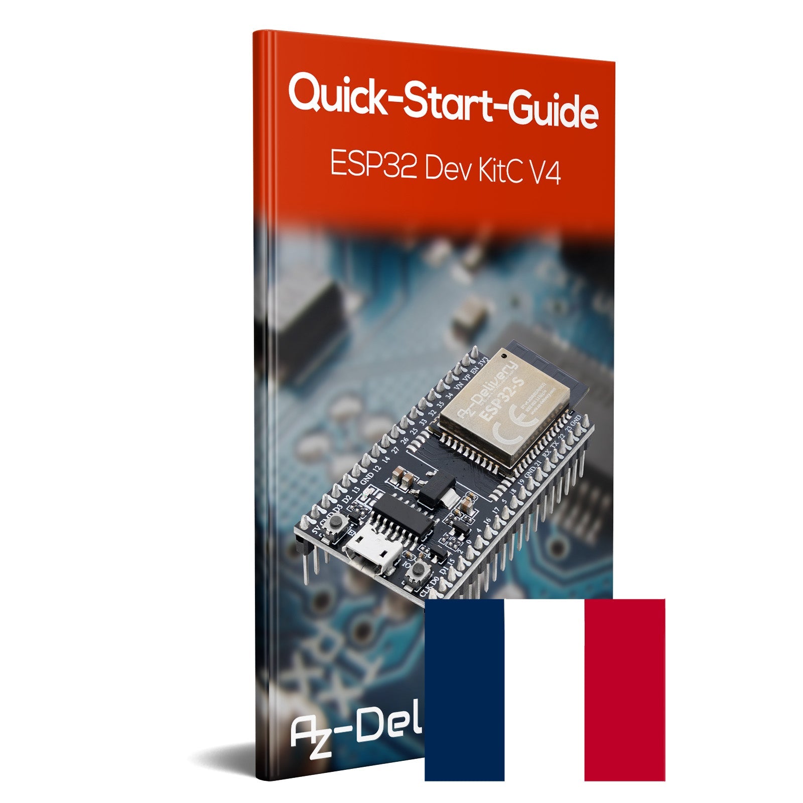 ESP32S Dev Kit C V4 NodeMCU WLAN Development Board kompatibel mit Arduino (Nachfolger Modul von ESP32S Dev Kit C V2) - AZ-Delivery