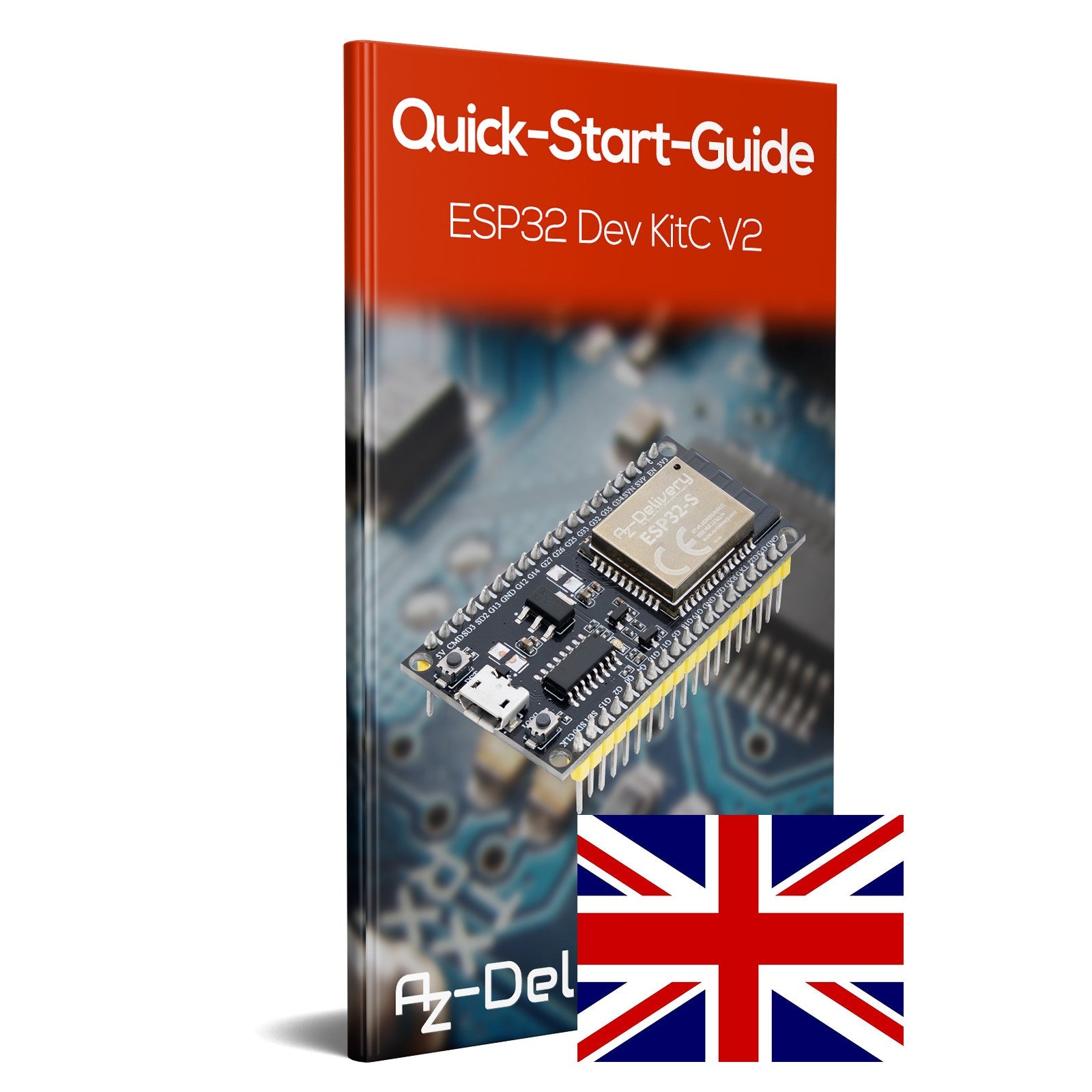 ESP32S NodeMCU Module WLAN WiFi Dev Kit C Development Board mit CH340 (Nachfolgermodell zum ESP8266) kompatibel mit Arduino - AZ-Delivery