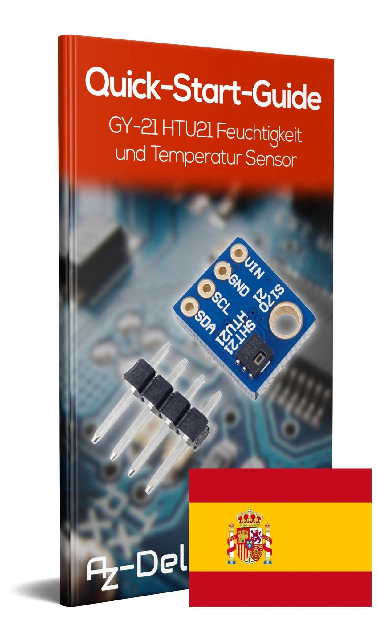 GY-21 HTU21 Feuchtigkeit und Temperatur Sensor - AZ-Delivery