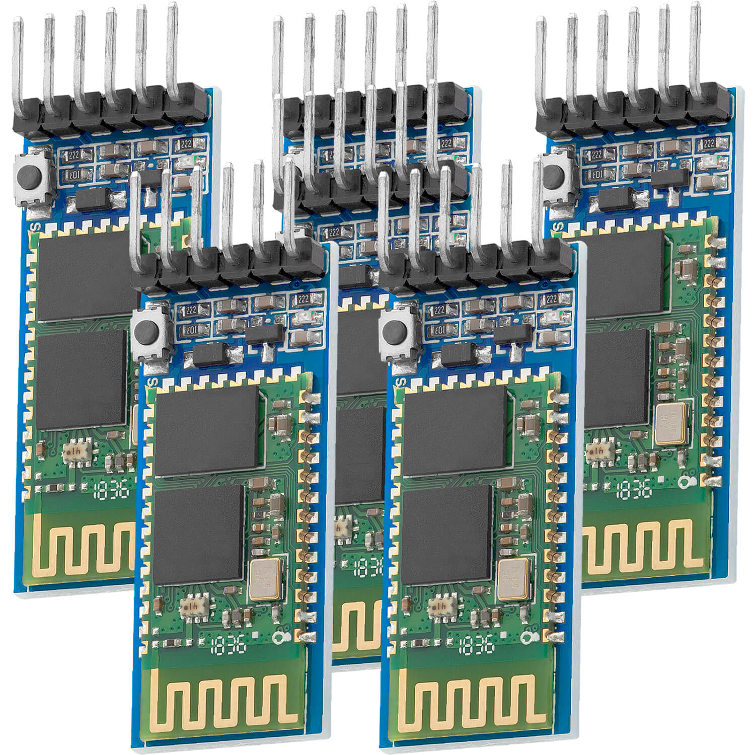 HC-05 HC-06 Bluetooth Wireless RF-Transceiver-Modul RS232 serielle TTL - AZ-Delivery