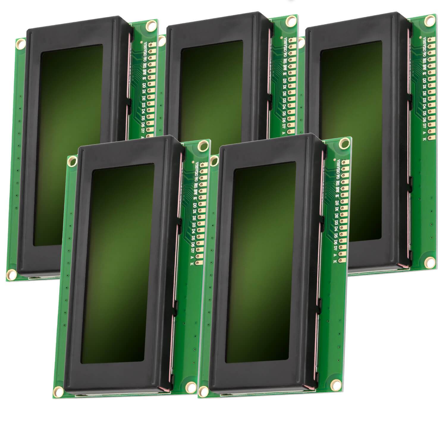 HD44780 2004 LCD Display 4x20 Zeichen Grün - AZ-Delivery