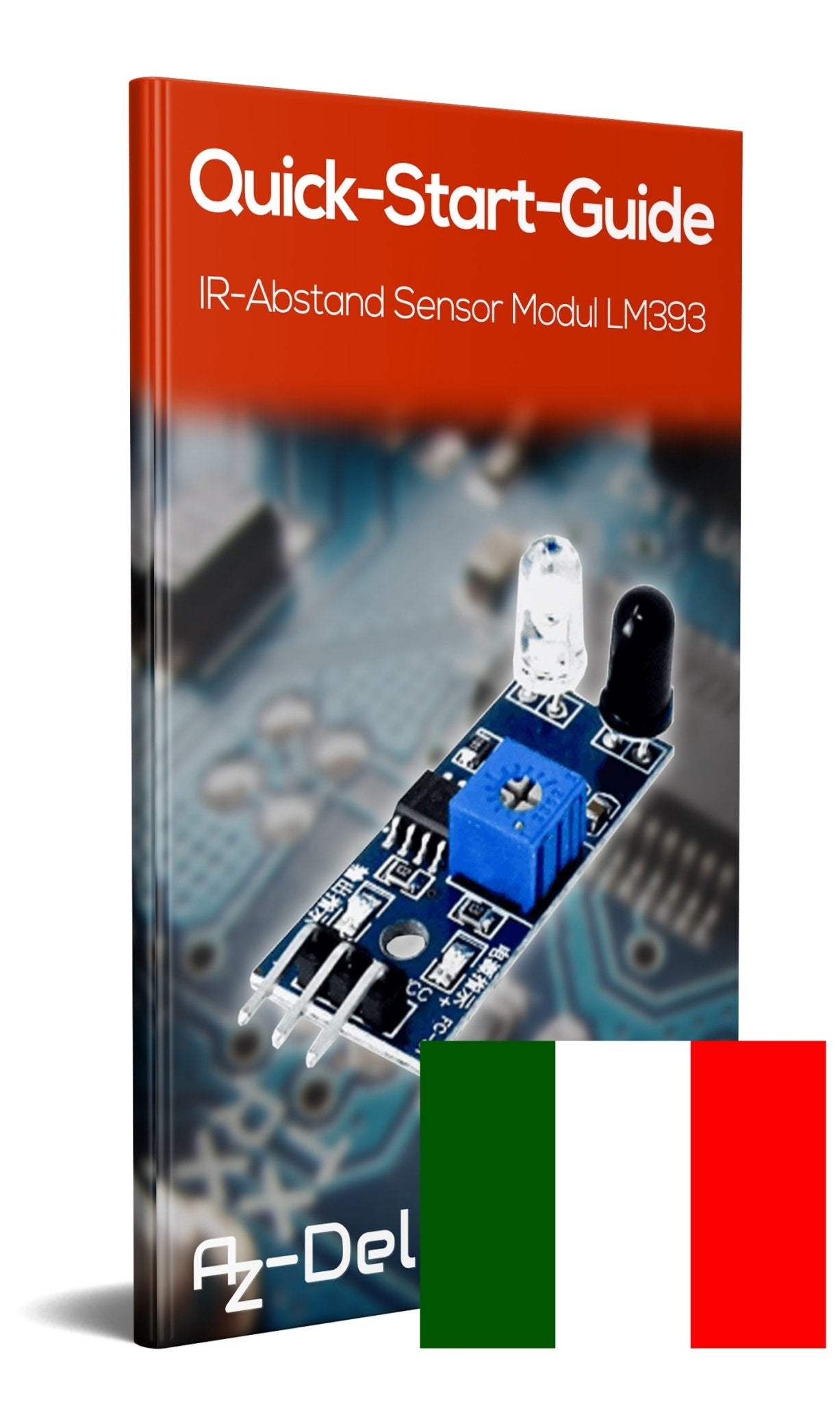 IR Infrarot Modul für Hinderniserkennung Abstand Sensor und Raspberry Pi - AZ-Delivery