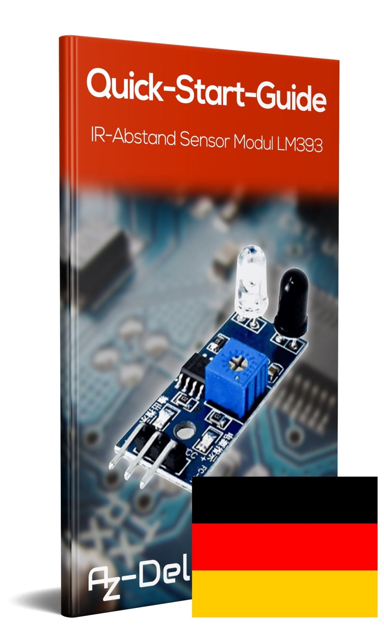 IR Infrarot Modul für Hinderniserkennung Abstand Sensor und Raspberry Pi - AZ-Delivery