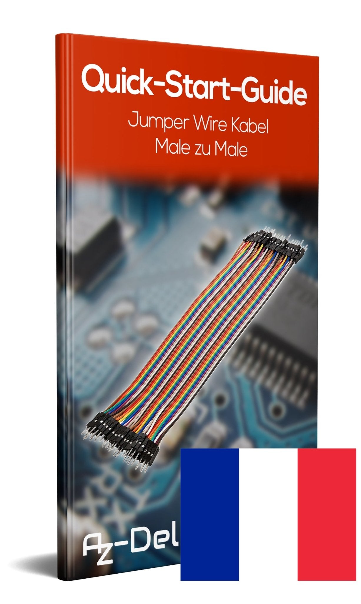 Jumper Wire Kabel 40 STK. je 20 cm M2M Male to Male für Raspberry Pi Breadboard - AZ-Delivery