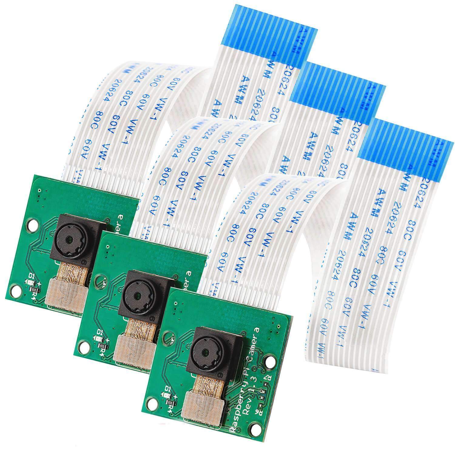 Kamera für Raspberry Pi mit 15 cm Flexkabel und 5MP HD Cam - AZ-Delivery