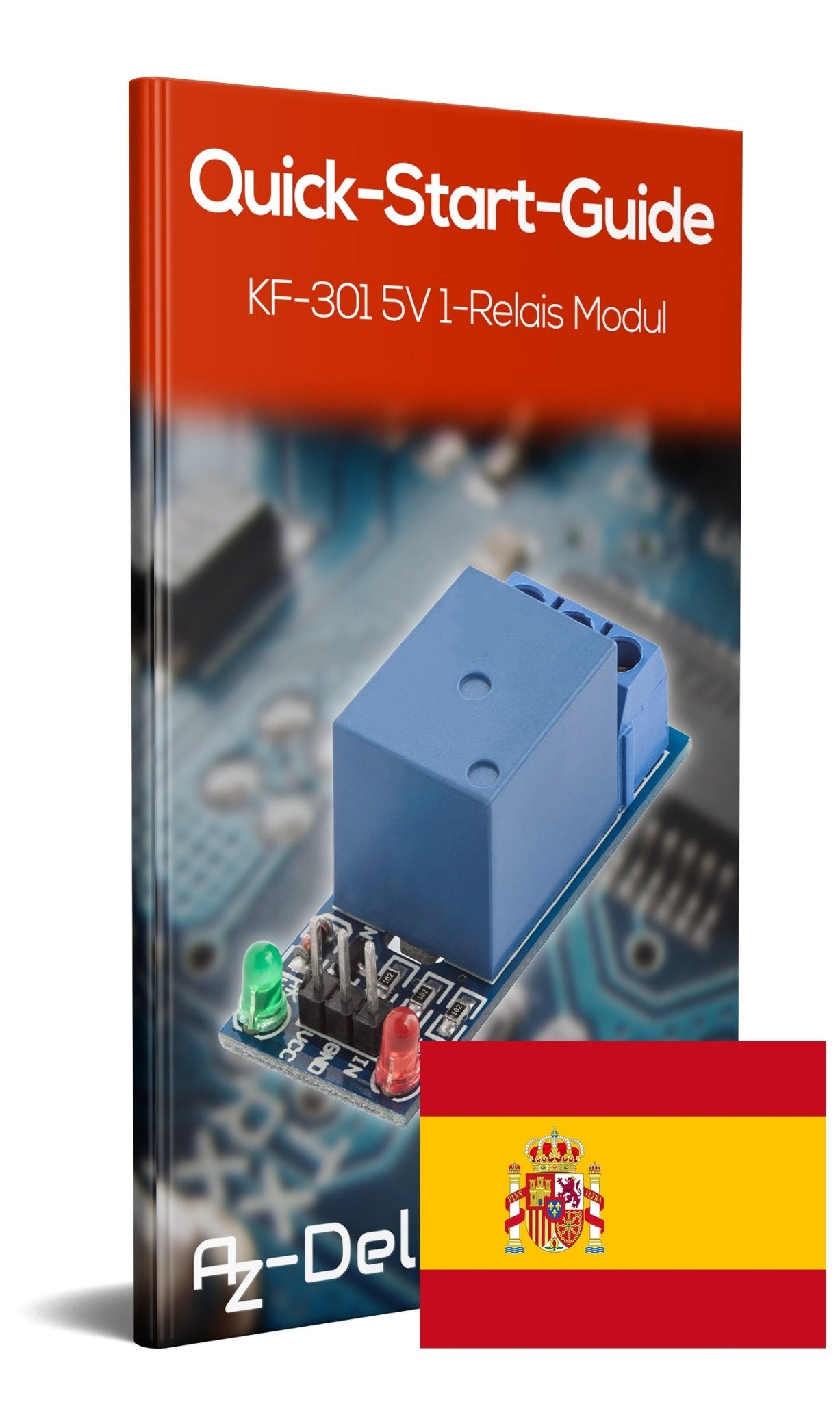 KF-301 Relais Modul mit Low-Level Trigger - AZ-Delivery