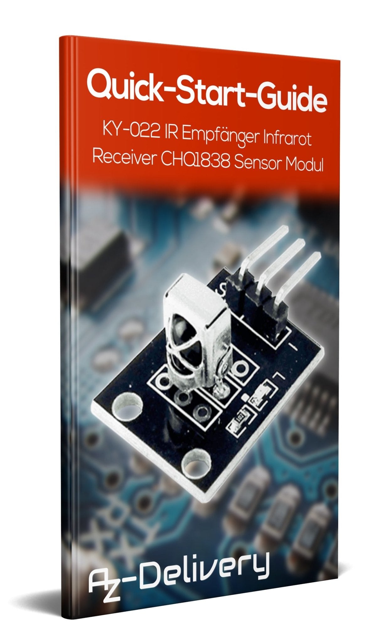 KY-022 Set IR Empfänger Infrarot Receiver CHQ1838 Sensor Modul - AZ-Delivery