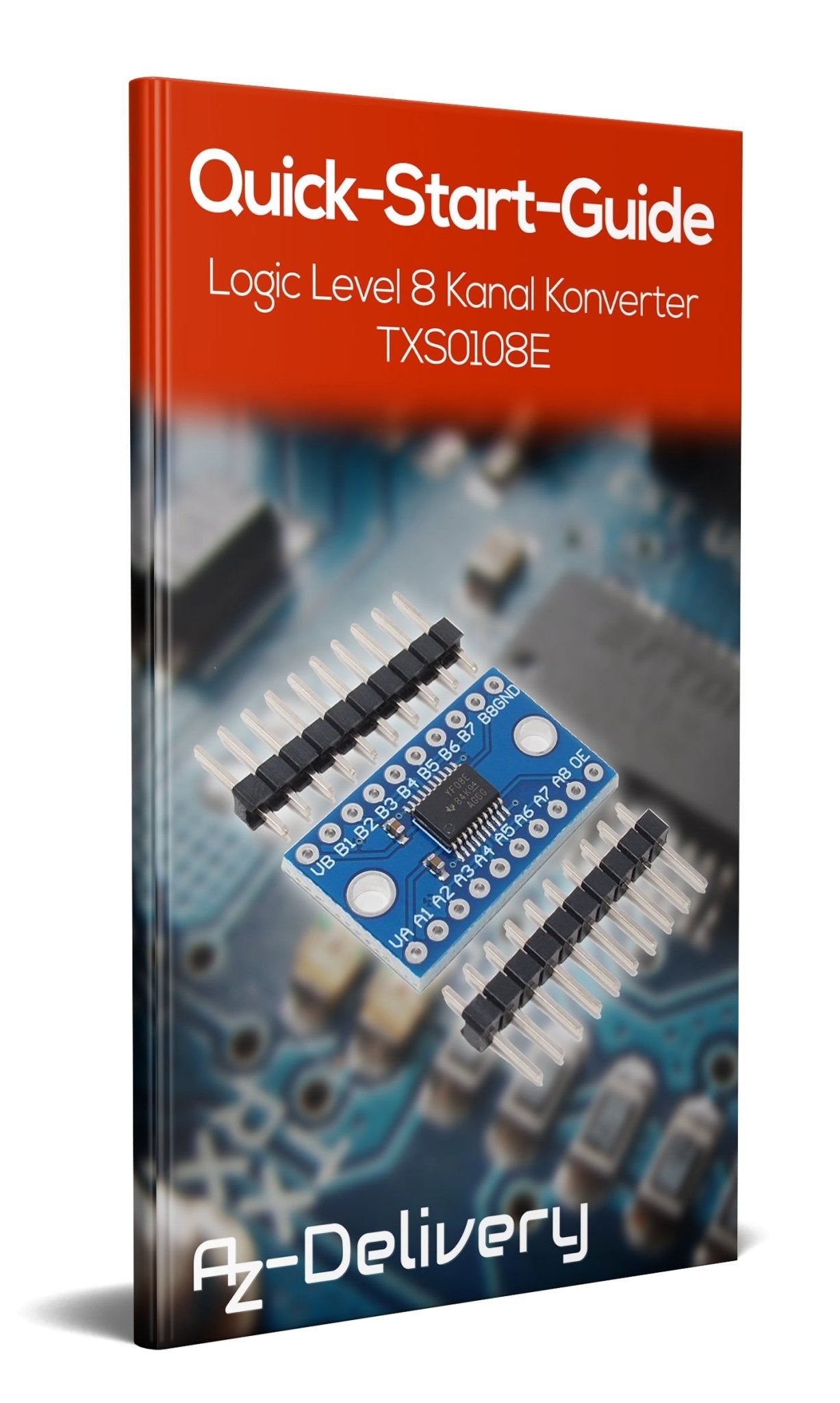 Logic Level Converter TXS0108E 8 Kanal für Arduino und Raspberry Pi - AZ-Delivery