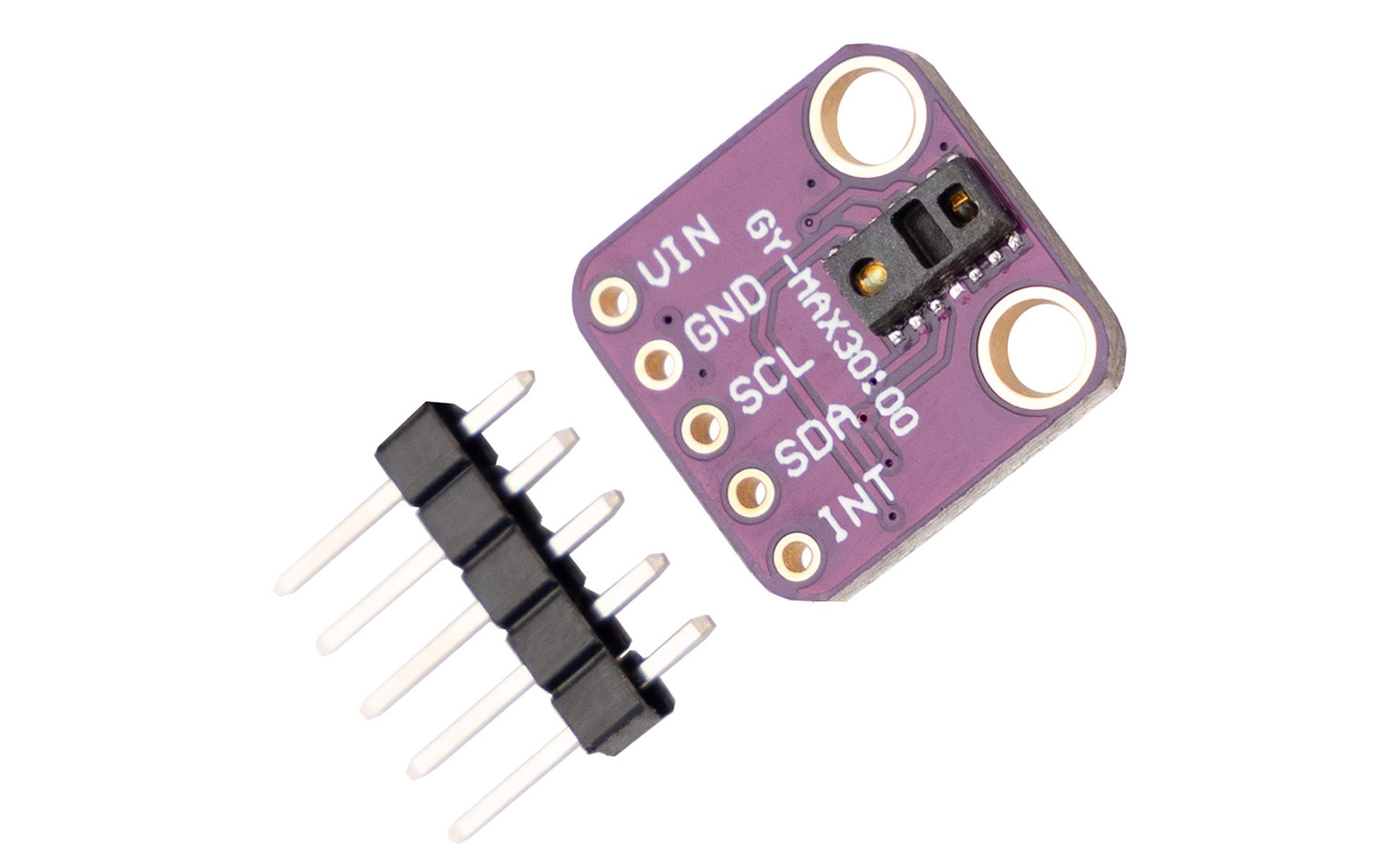 MAX30100 Breakout Board - Integrierte Pulsoximetrie und Herzfrequenzsensor-Lösung, kompatibel mit Arduino und Raspberry Pi - AZ-Delivery
