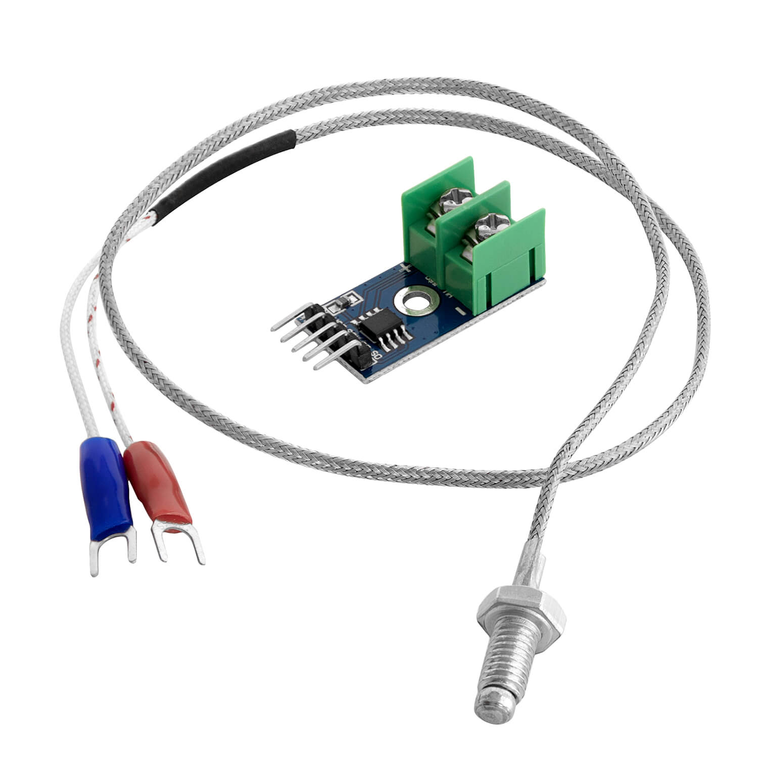 MAX6675 Temperatur Sensor mit Sonde K-Typ und Jumper Wire für Raspberry Pi - AZ-Delivery