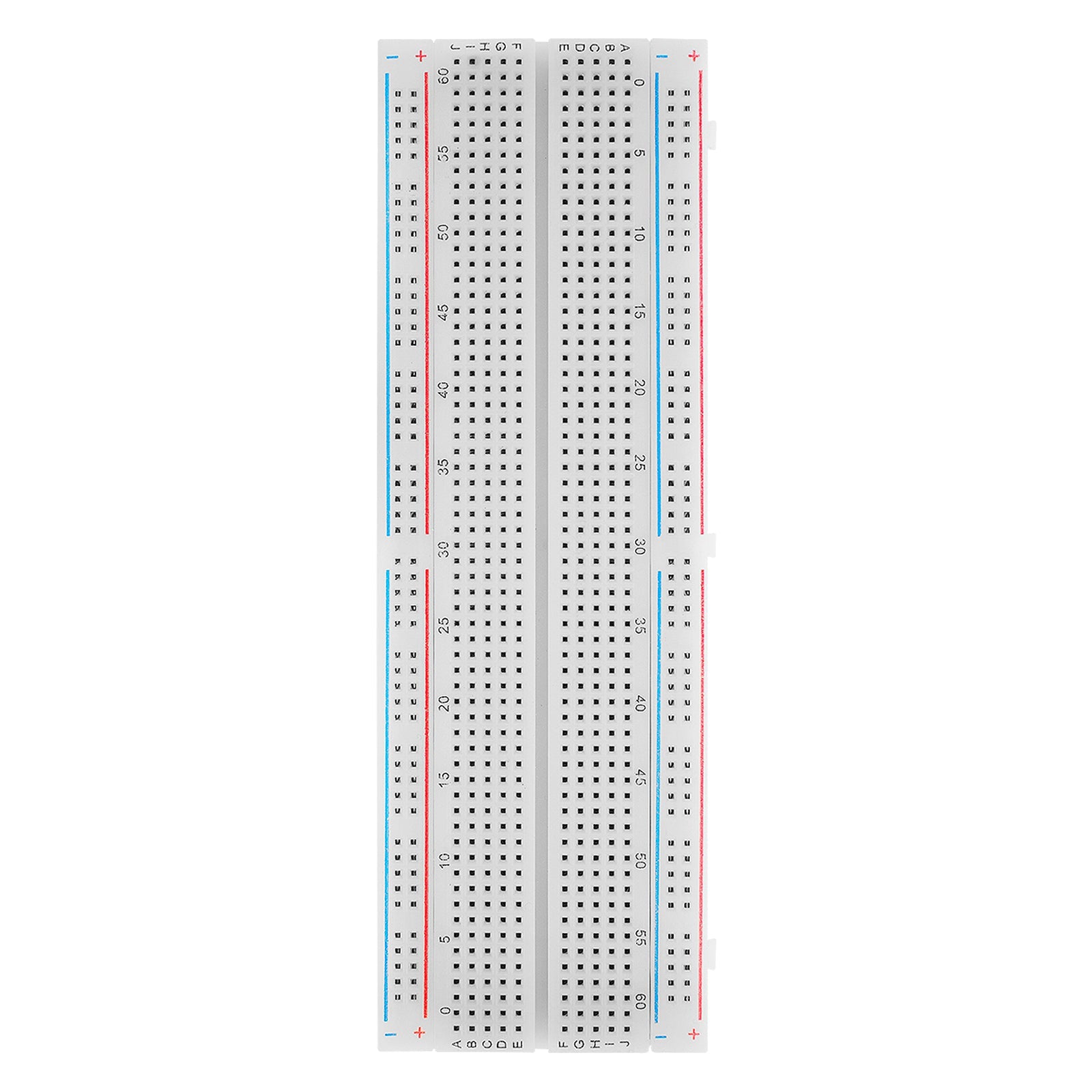 MB-102 Breadboard Steckbrett mit 830 Kontakten kompatibel mit Arduino und Raspberry Pi - AZ-Delivery