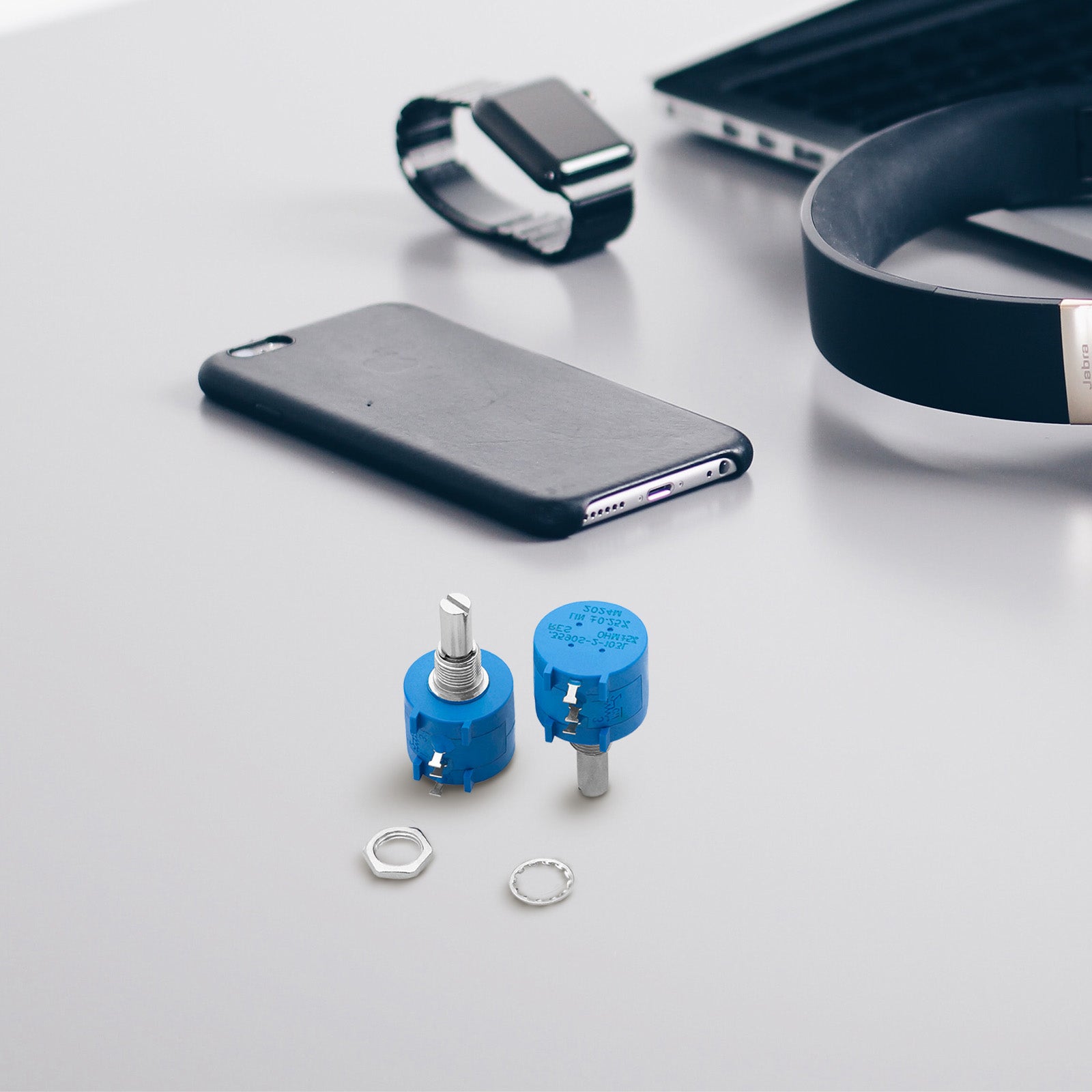 Mehrgang rotary Potentiometer mit Schutzwiderstand 3590S 100K Ohm mit einstellbarem Widerstand - AZ-Delivery