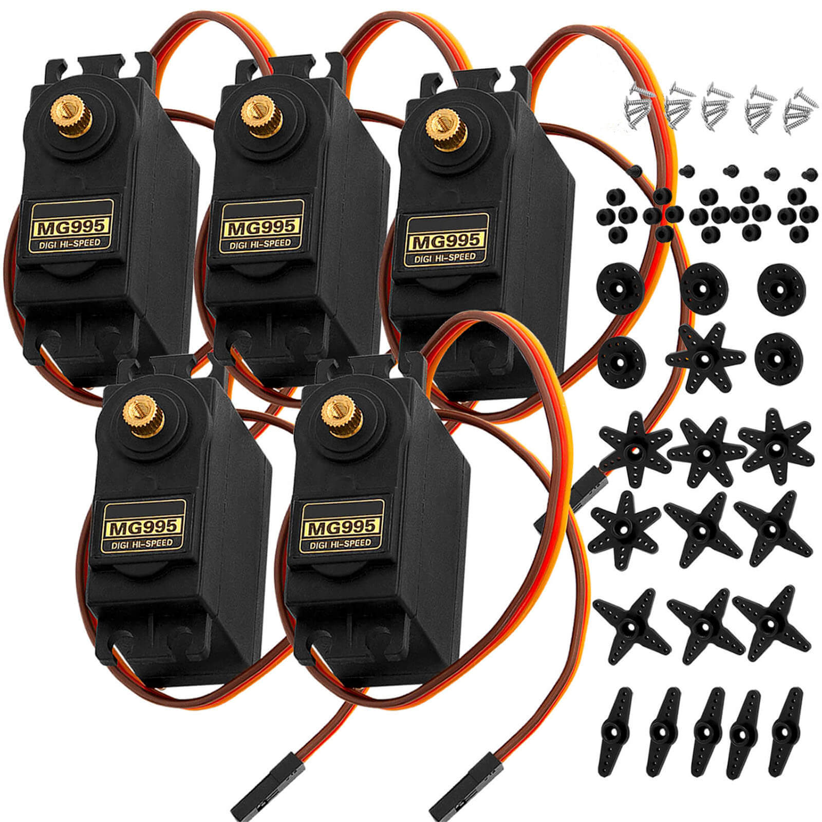 MG995 Micro Digital Servo Motor für RC Roboter Hubschrauber Flugzeug - AZ-Delivery