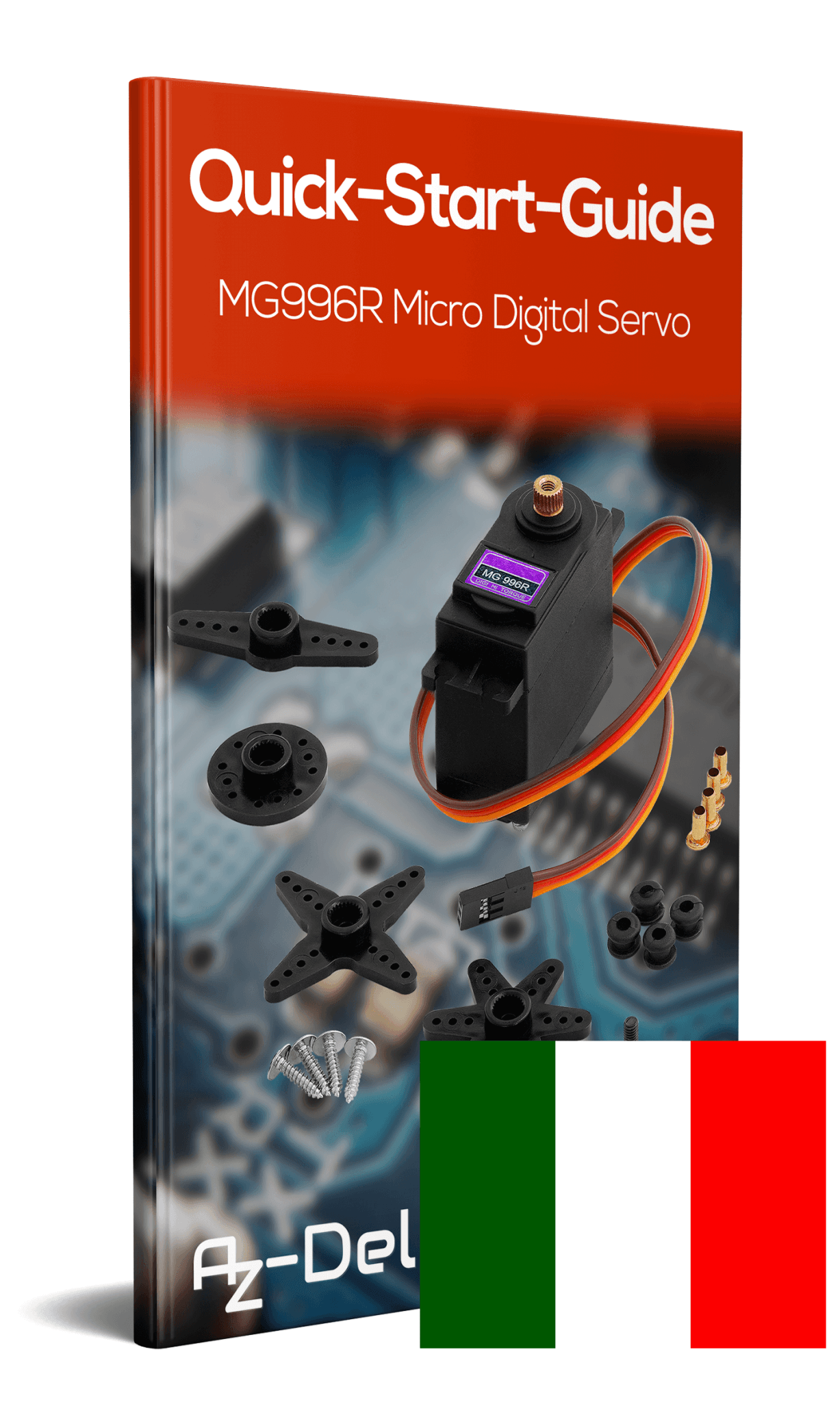 MG996R Micro Digital Servo Motor mit Metall Getriebe für RC Roboter Hubschrauber Flugzeug - AZ-Delivery