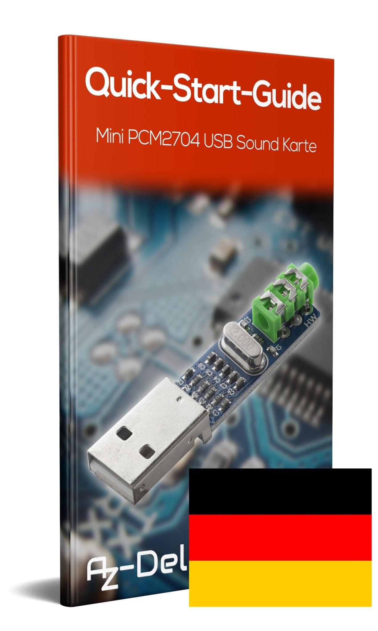 Mini PCM2704 USB Sound Karte DAC Decoder Board DV 5V für Raspberry Pi - AZ-Delivery