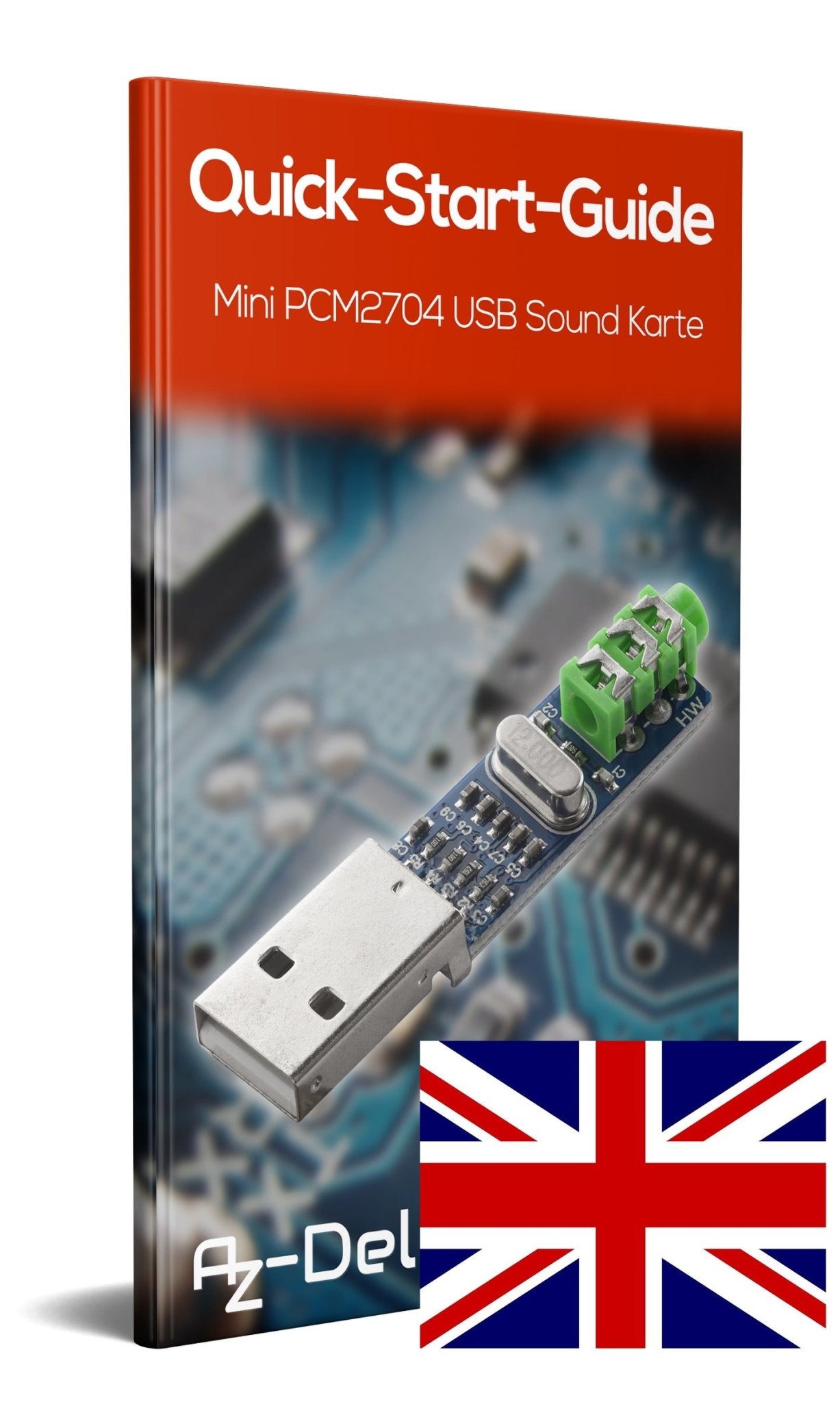 Mini PCM2704 USB Sound Karte DAC Decoder Board DV 5V für Raspberry Pi - AZ-Delivery